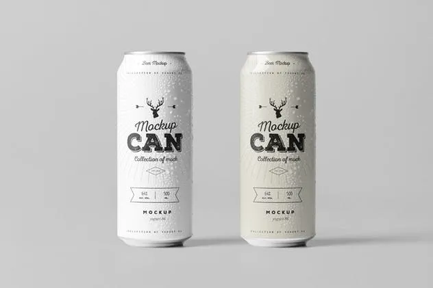 啤酒饮料罐头外观样机模板04 Can Mock-up 4插图(3)
