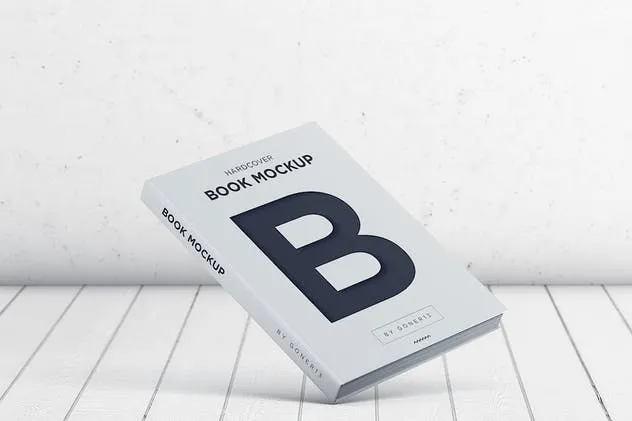 精装图书硬封图书样机模板v1 Book MockUp vol.1插图(2)