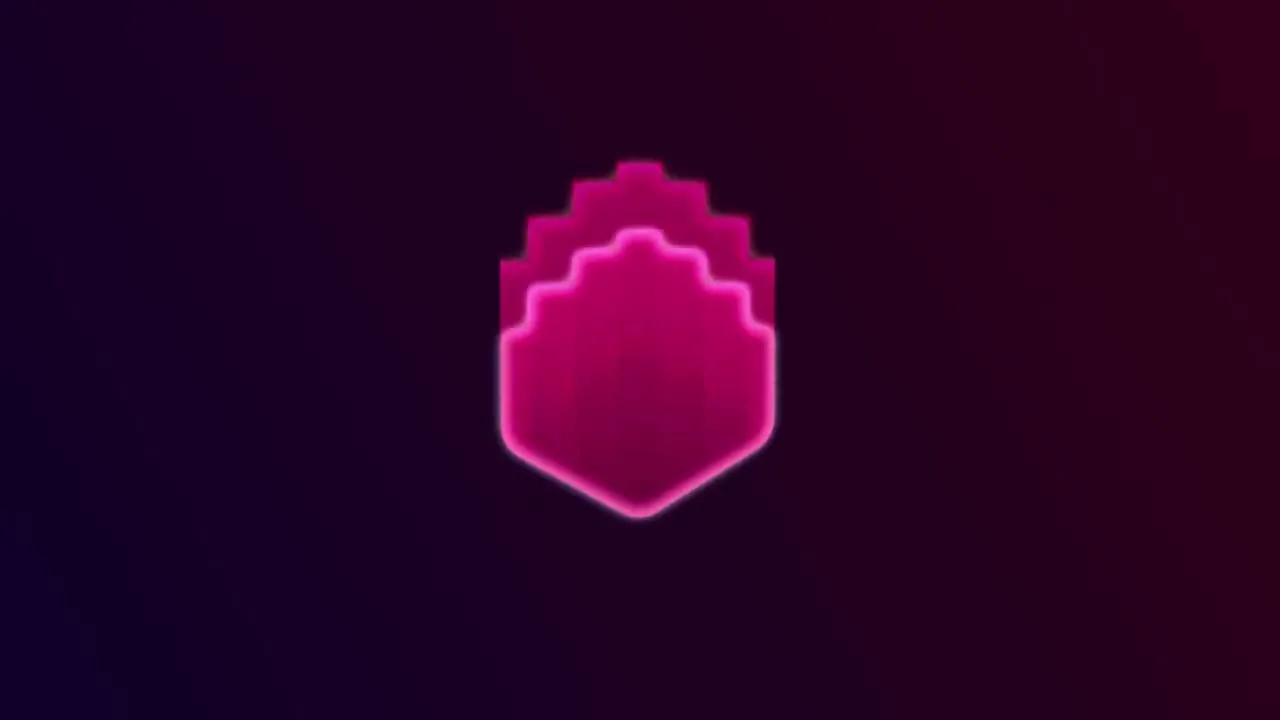 时尚活力的动画电子徽标像素设计精选AE模板