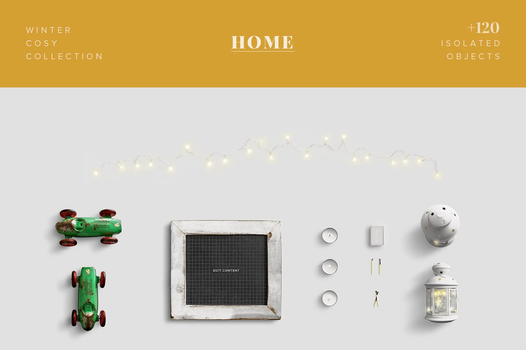 冬日气氛巨无霸Banner场景模板 Winter Cosy Collection – CS插图(10)