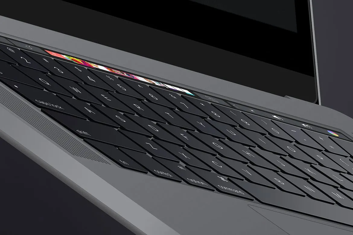 高品质的高端MacBook Pro 2017样机展示模型mockups插图(3)