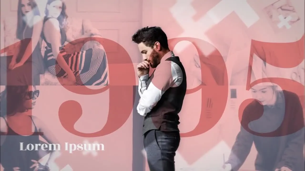 整洁有序时尚的顶级奢华趋势像素设计精选AE模板