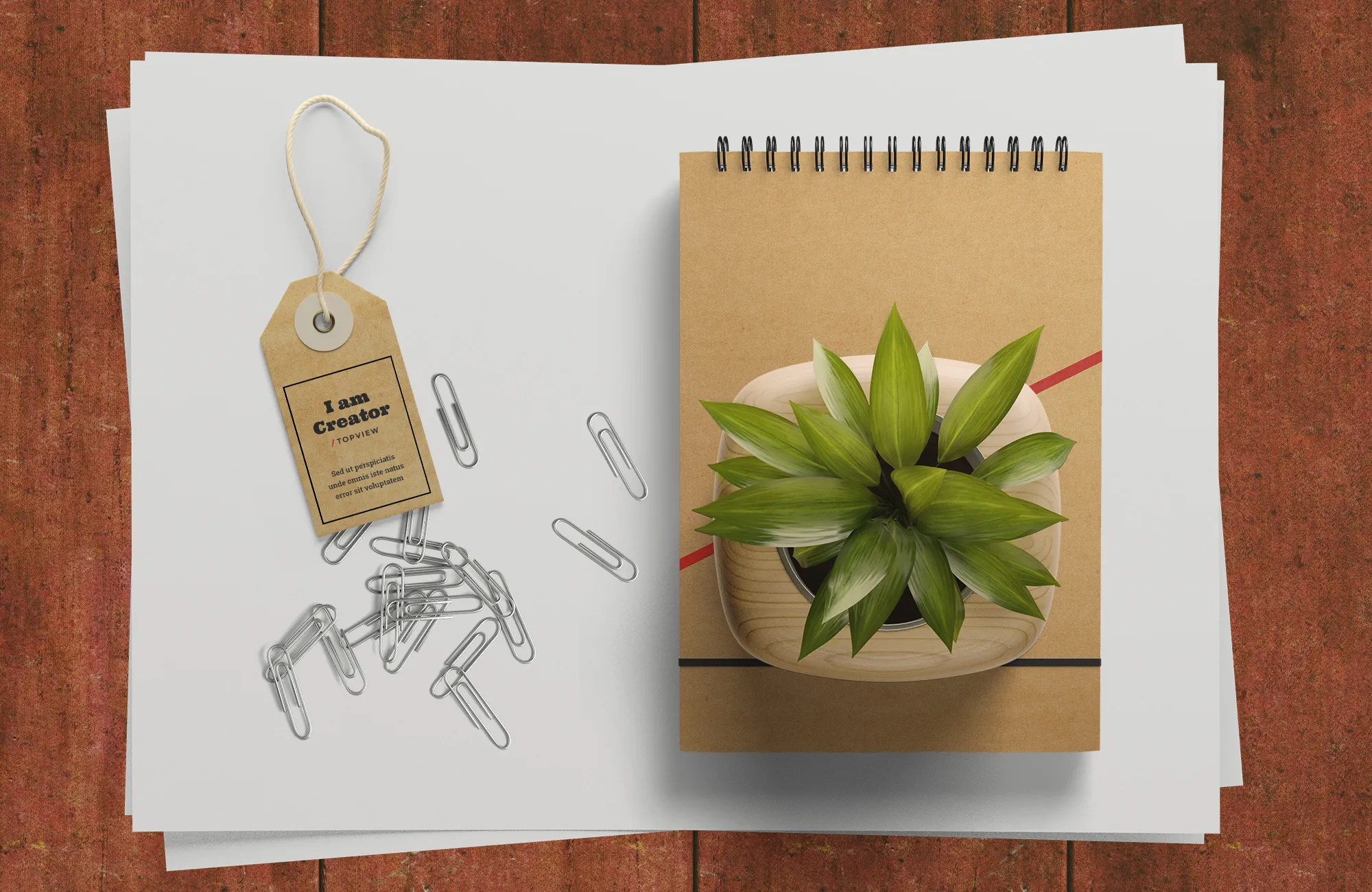 简约场景样机模板 Presenting Mockup Scene插图(1)