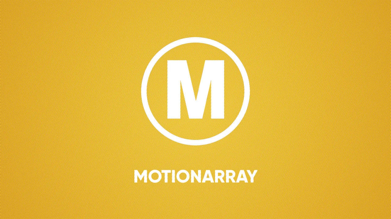 简洁的社会徽标显示效果像素设计精选AE模板