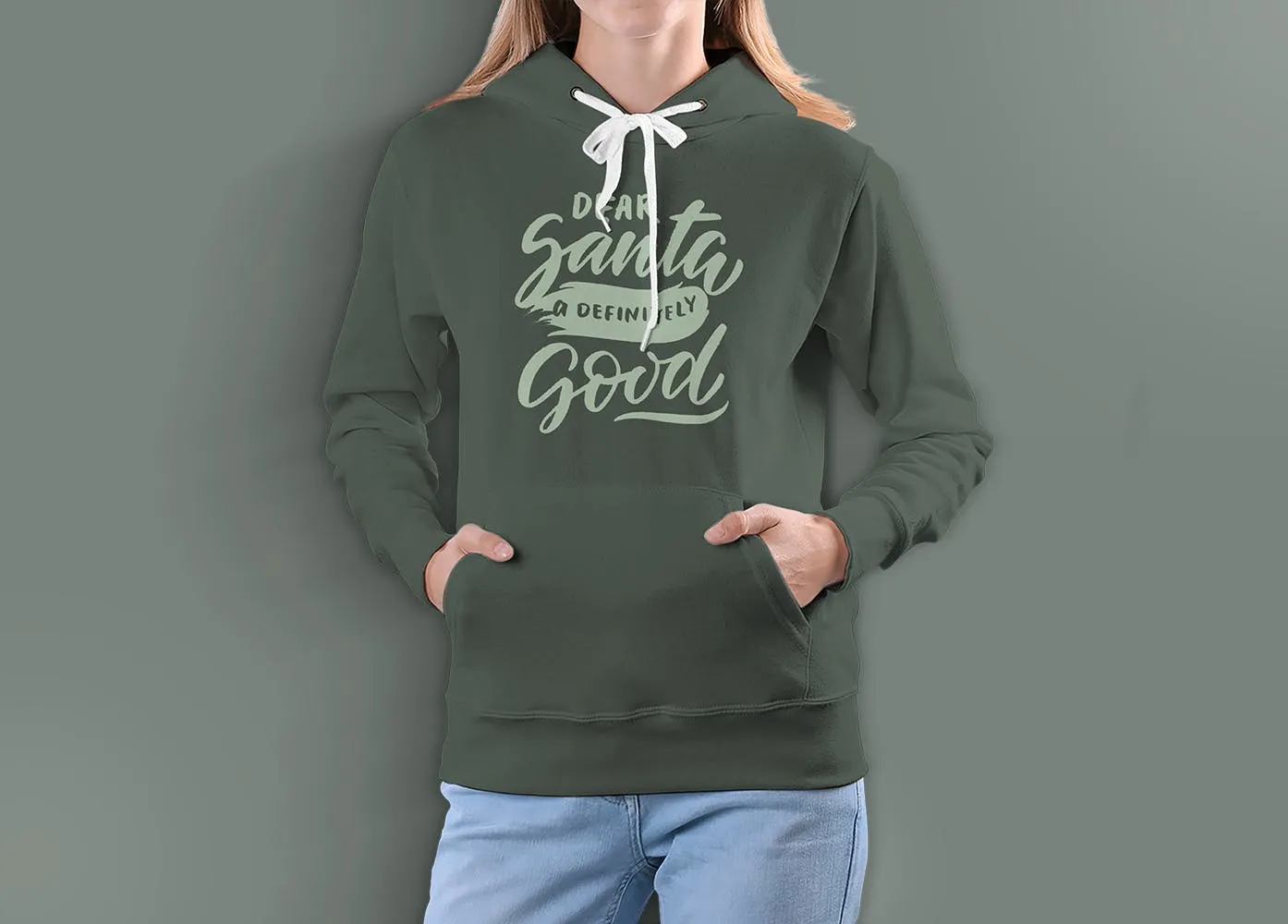 女士连帽卫衣设计预览样机素材库精选v01 Hoodie Mockup Vol 01插图(1)
