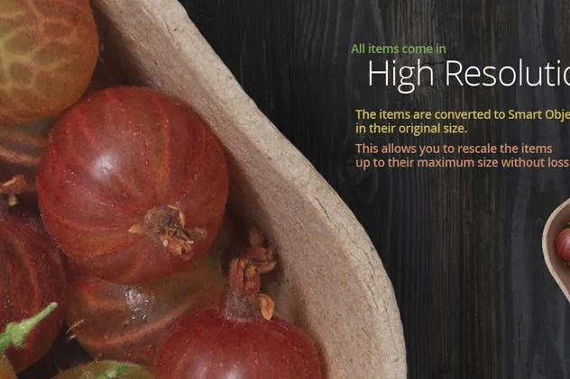 巨无霸水果食品场景样机生成器 Kitchen Scene Gen. – Fruits插图(3)