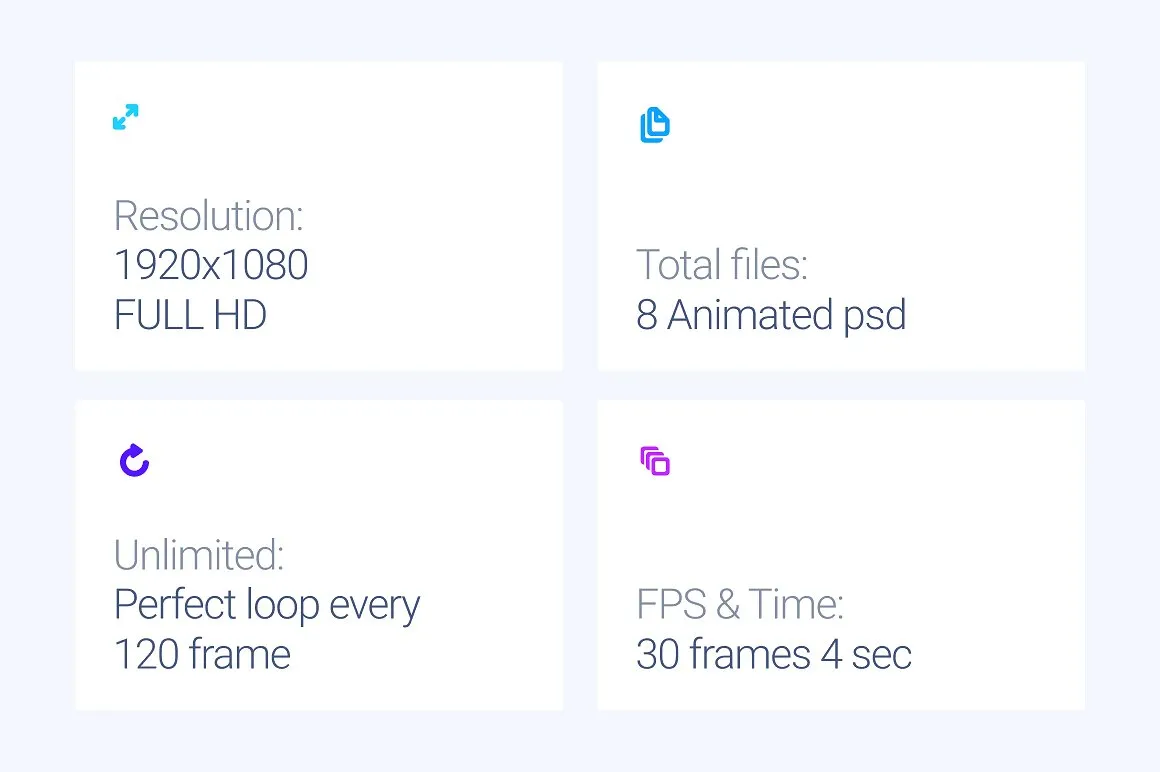Apple设备动态样机合集[白色版本] Looped Animated Mockups | White插图(4)