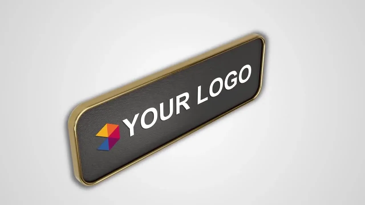 动态金属框架logo展示ae模板