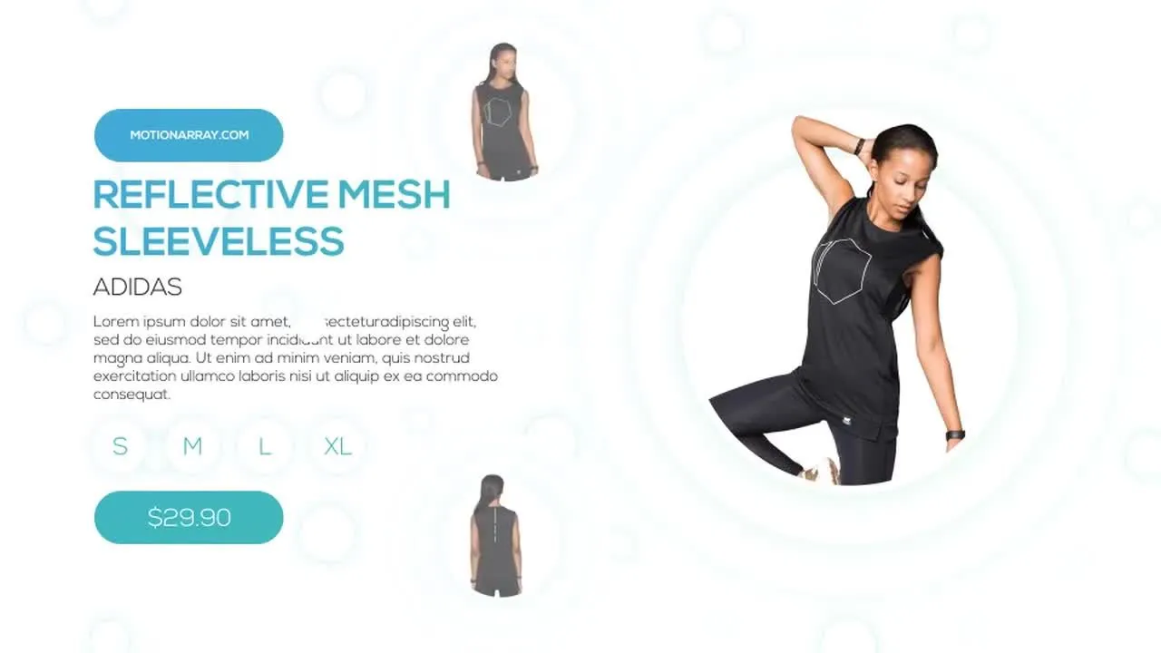 外观简洁且具有动画效果的像素设计精选AE模板