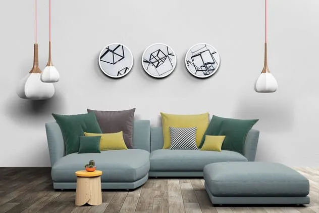 客厅装修室内设计场景样机模板 Mockup Interior Scene Creator – MK2插图(2)