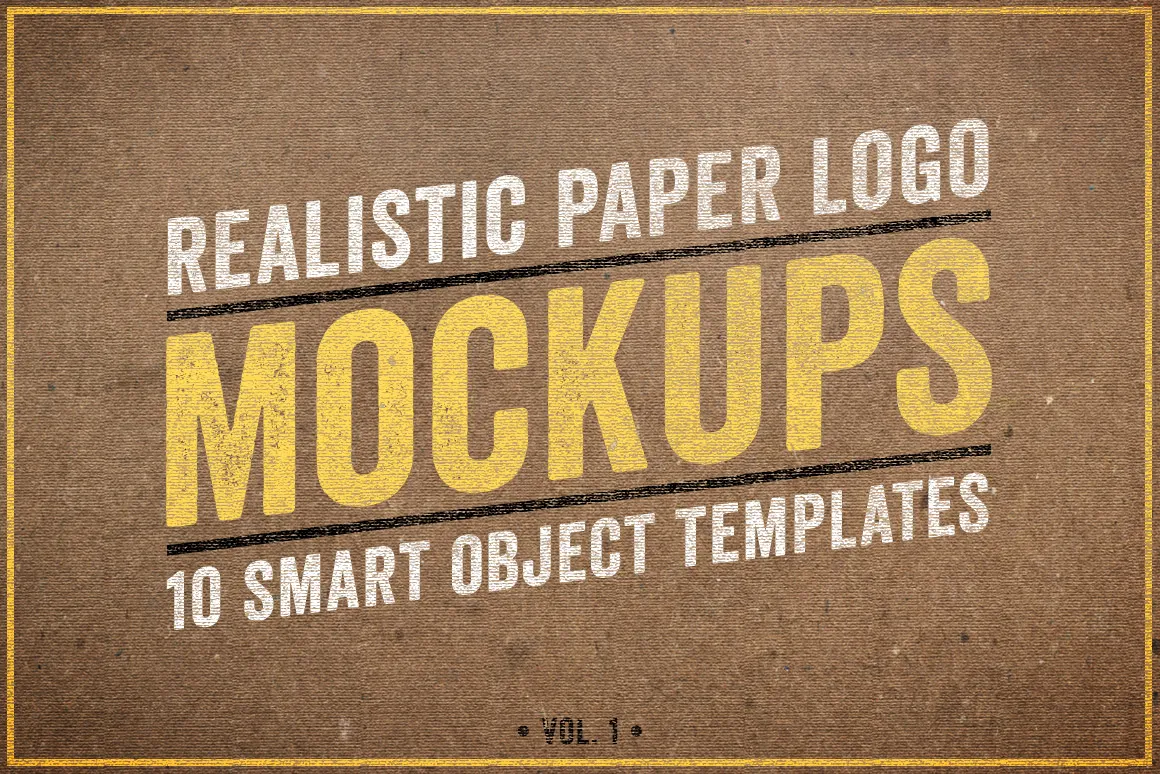 Logo 展示样机模版 Realistic Logo Mockups Volume 1插图(4)