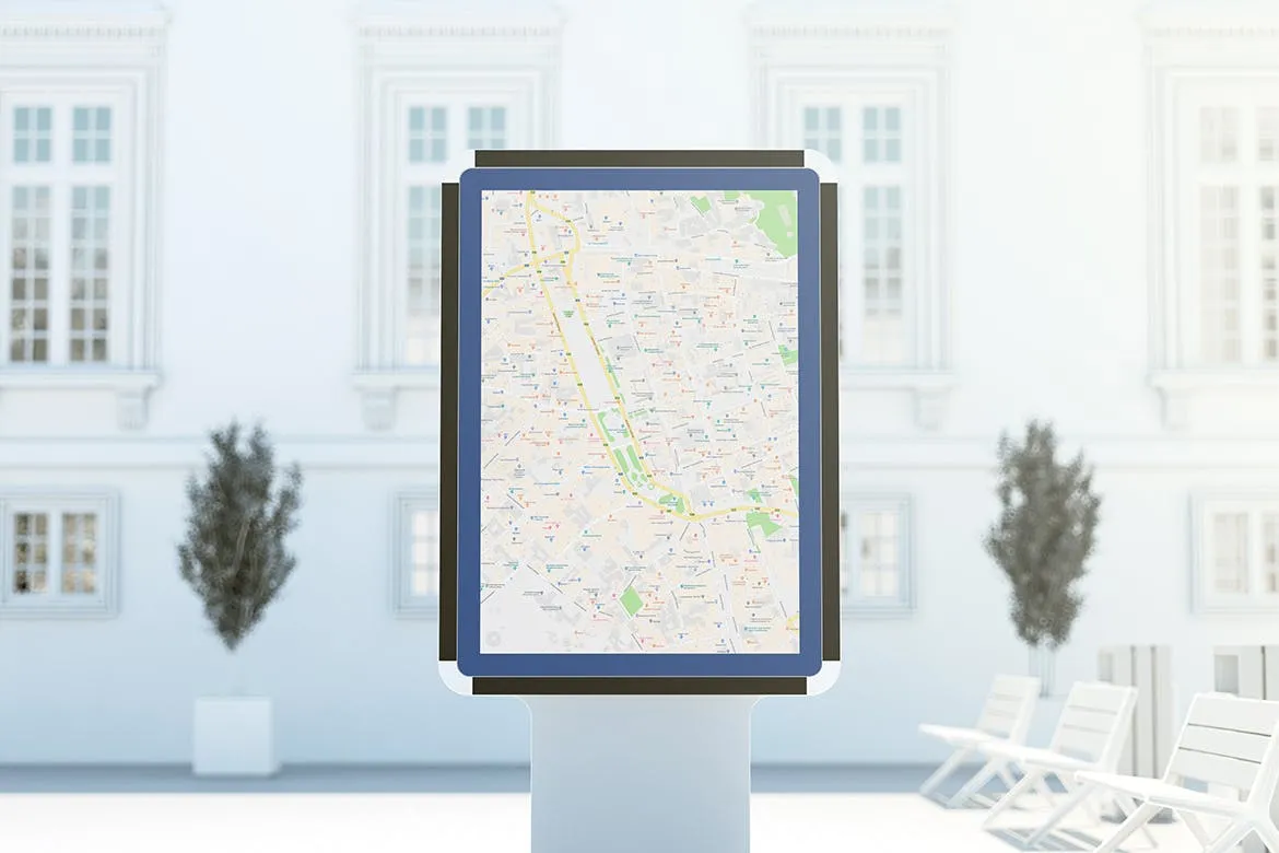 城市灯箱广告牌效果图样机素材库精选 City Light Board Mockup插图(3)