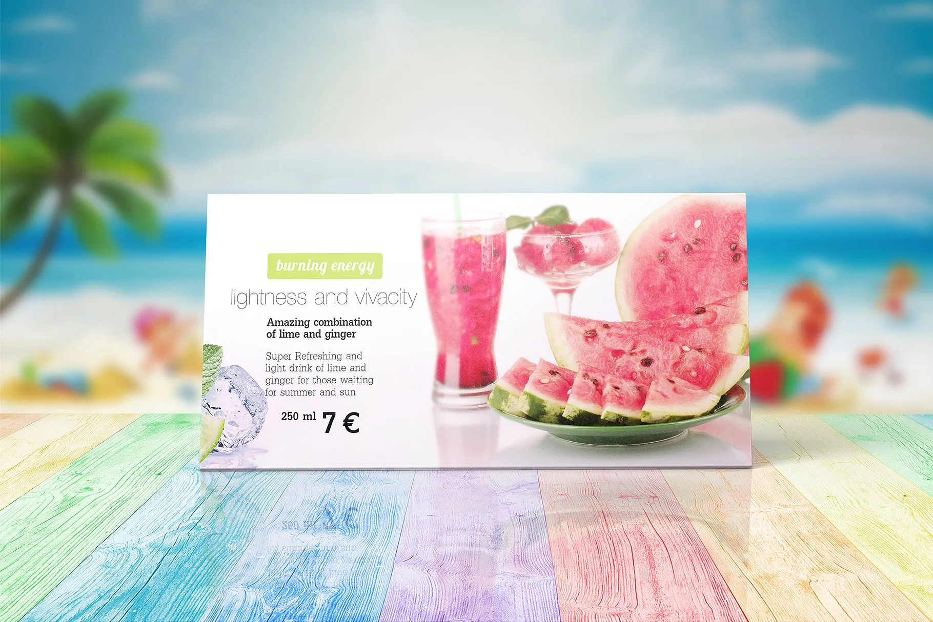 立式台式菜单样机模板 A-Frame Table Stands Vol.5插图(4)