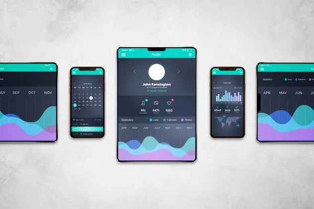iPhone & iPad X 多角度演示样机模板合集v2 iPhone & iPad X Mockup V.2插图(1)