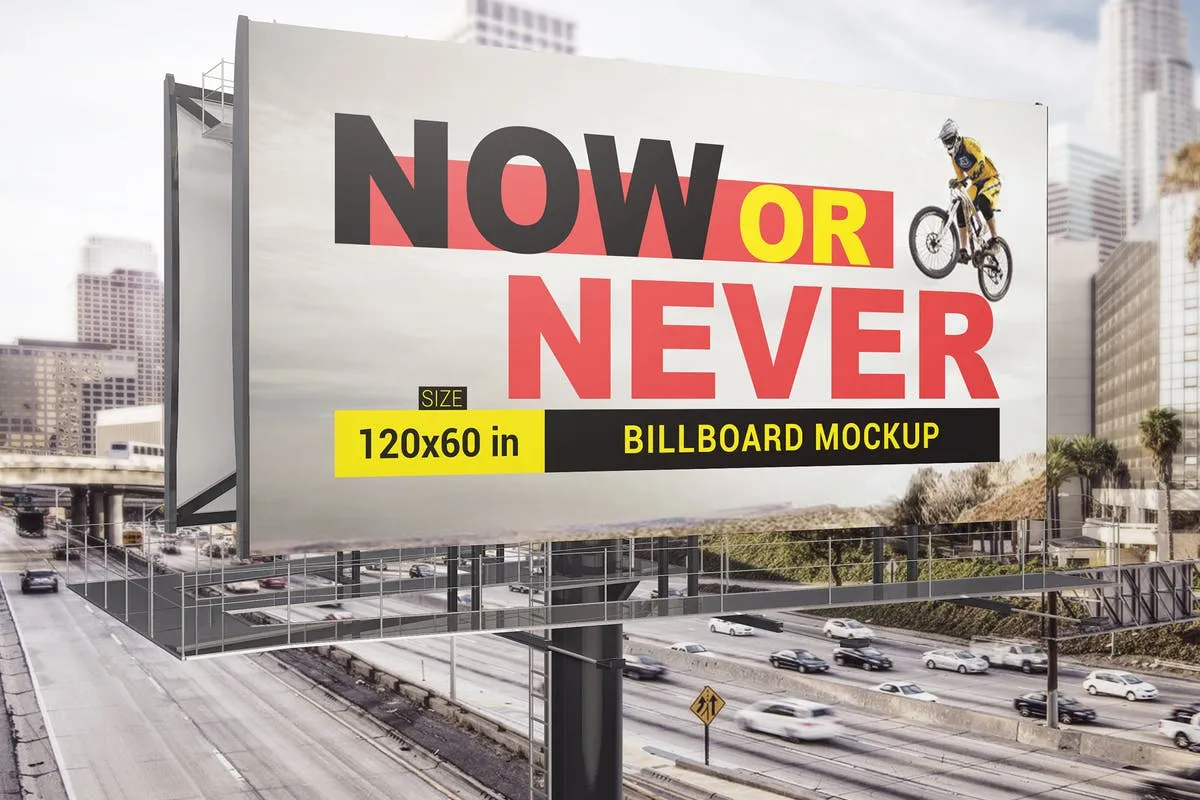 城市路边巨幅广告牌样机Vol.2 Billboard Mockups 02插图