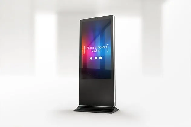 液晶屏幕数字广告牌样机 LCD Digital Signage Mockups插图(2)