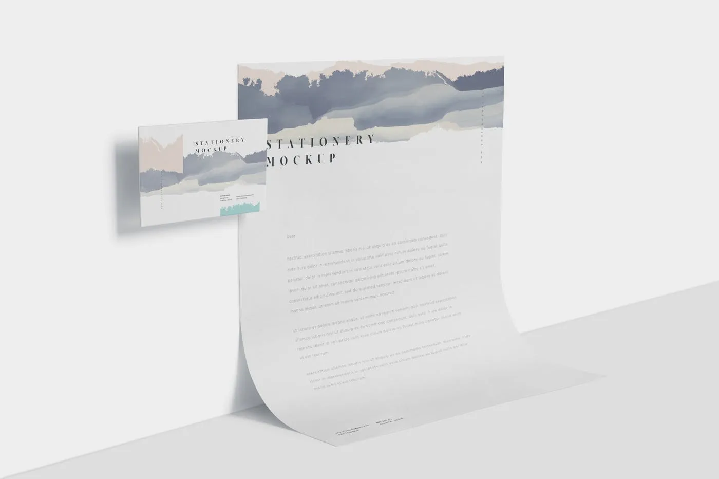 常用办公用品样机模板 Stationery Mock Ups插图(2)