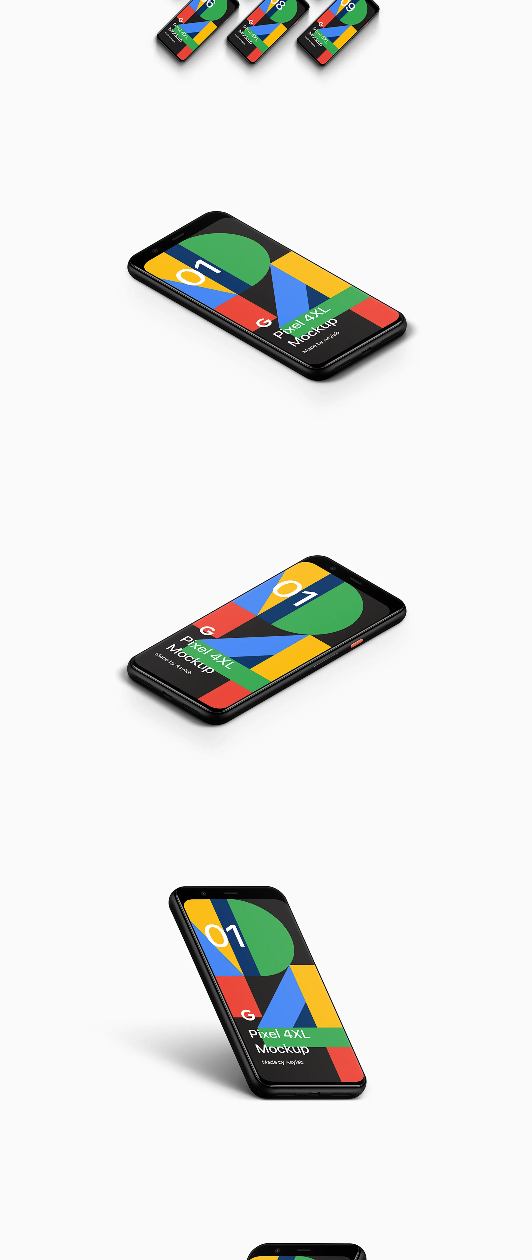 素材库下午茶：Google Pixel 4-20个设备演示素材库精选样机合集插图(3)