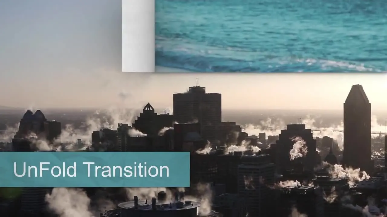 平滑展开企业演示转场效果像素设计精选AE模板