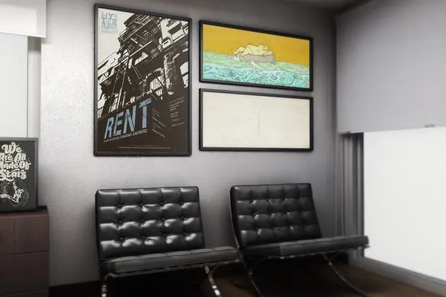 高级办公室场景画框样机模板 The Office MockUp插图(6)