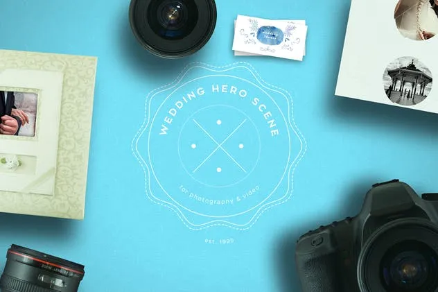 DSLR拍照/摄像场景样机 DSLR Photo / Video Mock Up Creator插图(3)