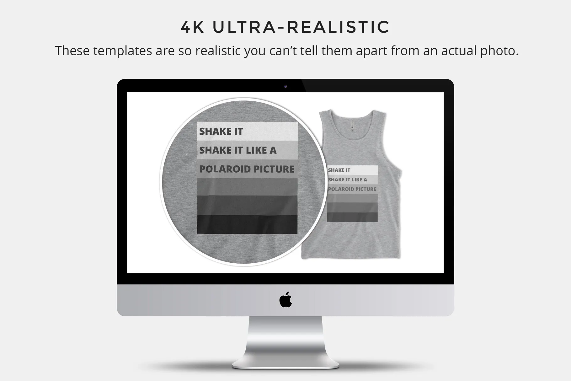 男士背心样机模板 Next Level 3633 Men’s Jersey Tank插图(2)