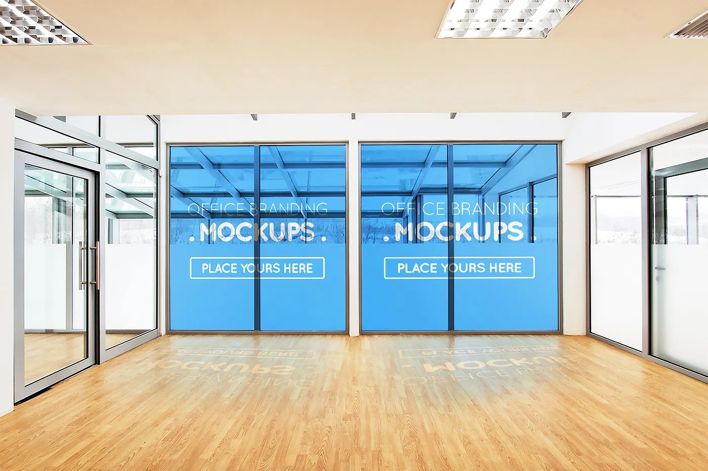 20多个办公室品牌样机展示模型mockups插图(8)