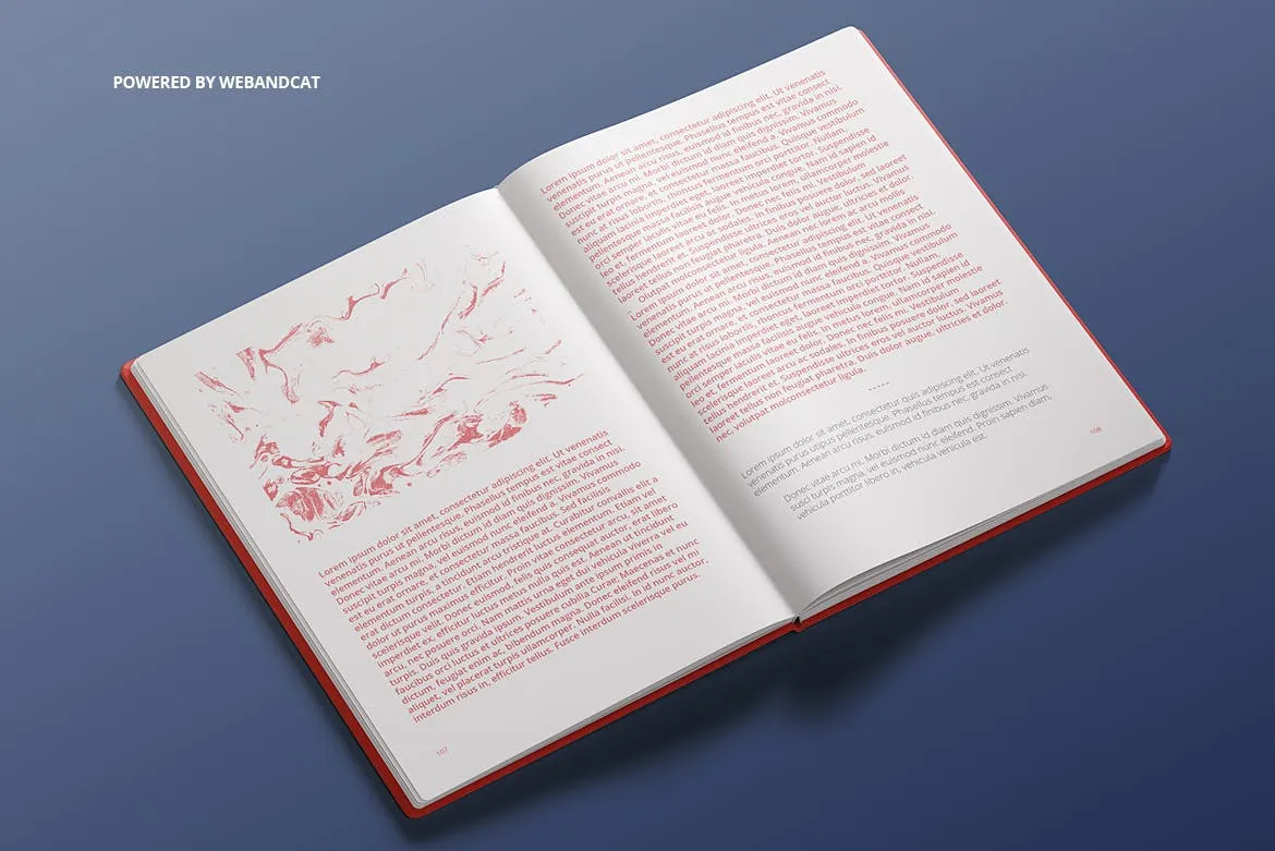 9套高质量且易于编辑记事本/书籍样机素材库精选 Book Mockup Set插图(7)