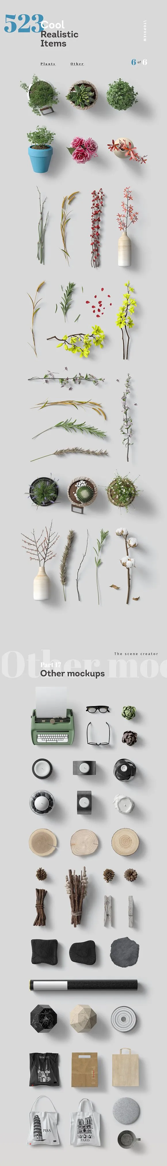 素材库下午茶：超级办公室物品品牌设计Mockups下载[PSD,解压后26GB+]插图(7)