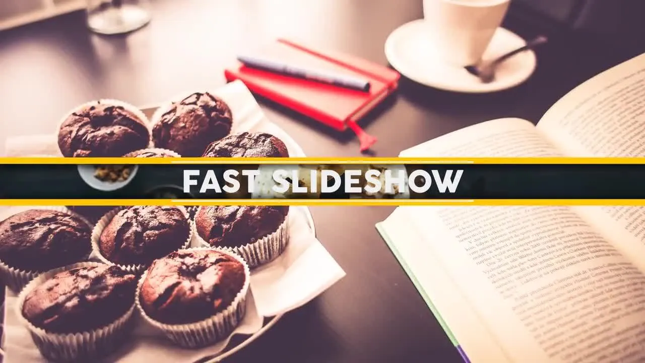 视频产品快速幻灯片像素设计精选AE模板