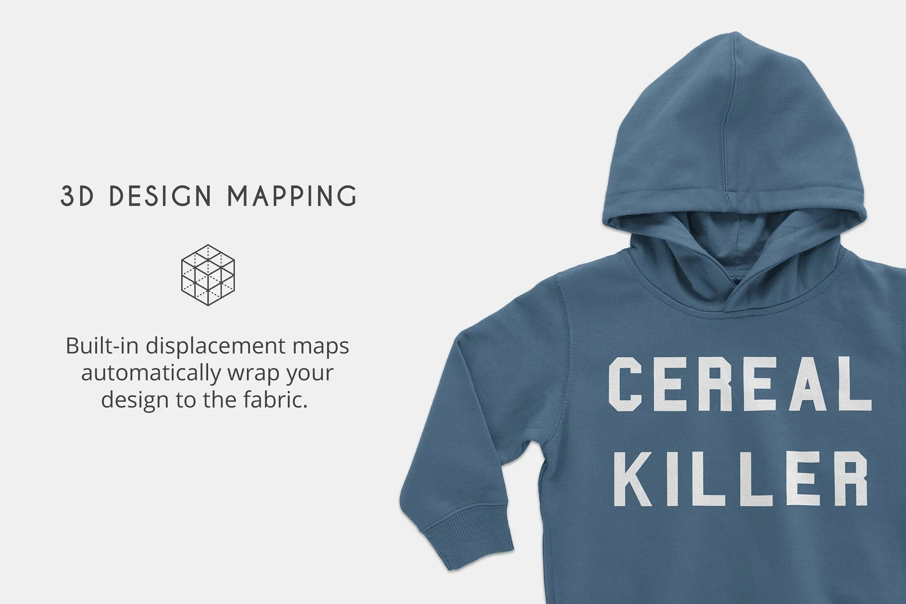 幼童套头卫衣样机模板 Toddler’s Pullover Hoodie Mockups插图(3)