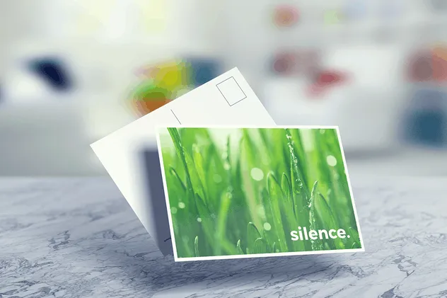 A6传单/明信片/邀请函样机模板 A6 Flyer / Postcard / Invitation MockUp插图(10)