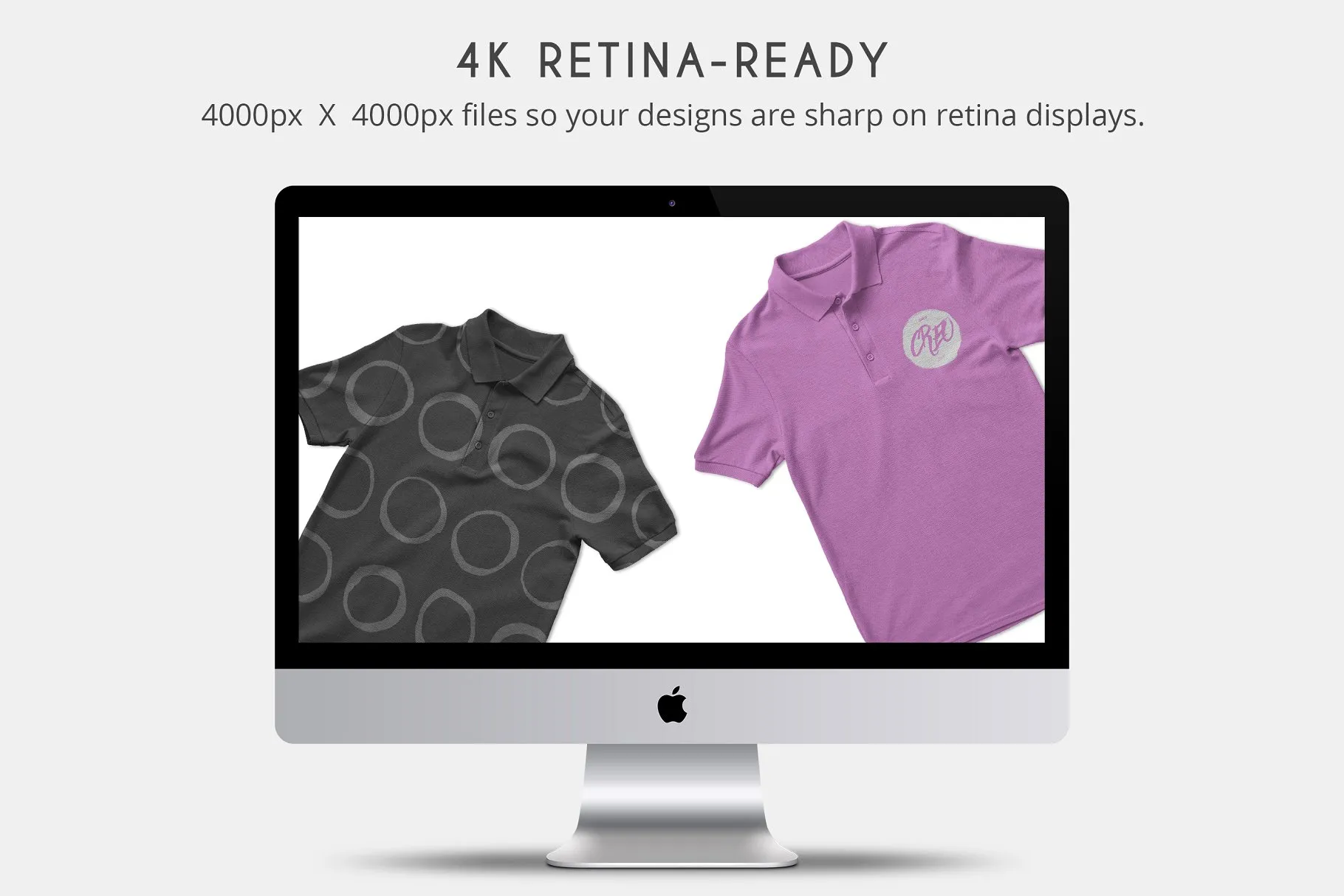 经典保罗T恤衬衫样机 Polo Shirt Mockups插图(3)