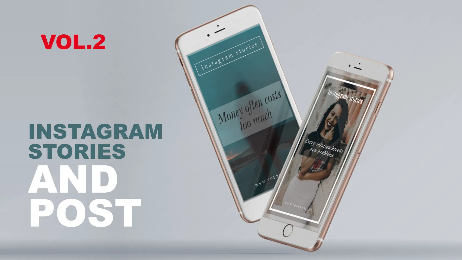 垂直竖屏开场动画视频像素设计精选AE模板