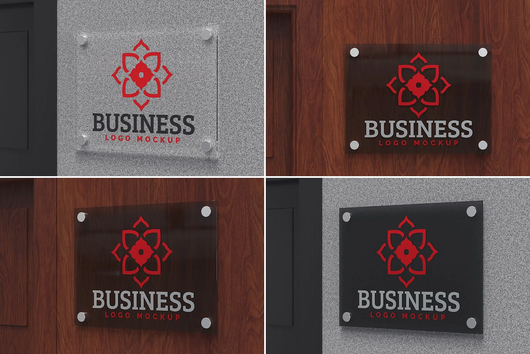 素材库下午茶：100个LOGO展示模型下载 100 Logo Mockups Bundle Vol.5–2.92 GB[psd,png,jpg]插图(11)