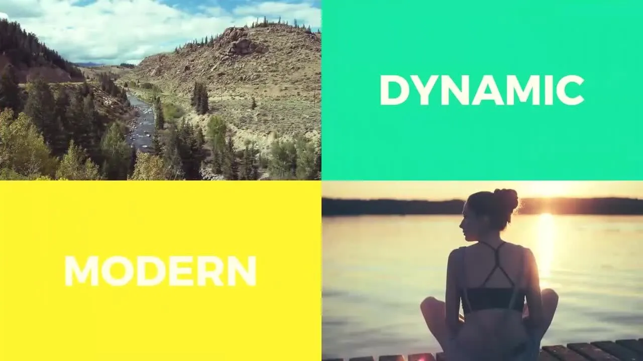 高品质夏季开场动画像素设计精选AE模板