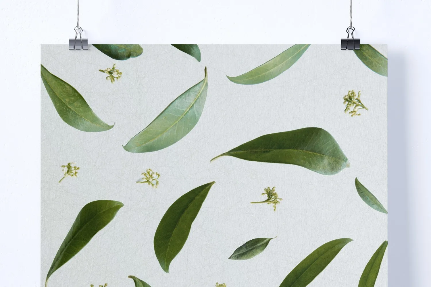 3:4比例艺术作品展示画框样机素材库精选模板 3:4 Portrait hanging poster mockup插图(1)