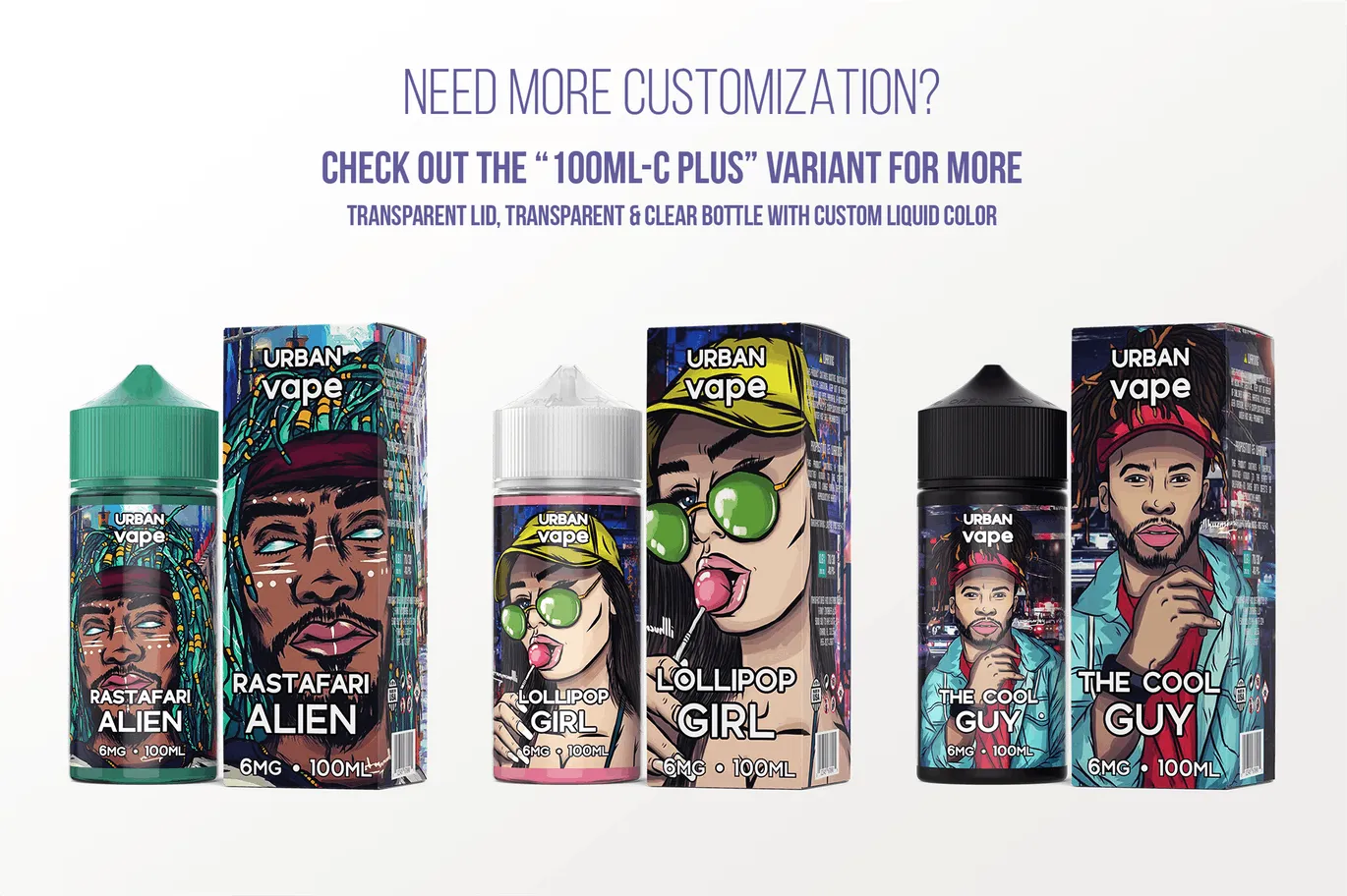 100ml电子烟油瓶外观设计预览样机 eLiquid Bottle Mockup v 100ml-C插图(7)