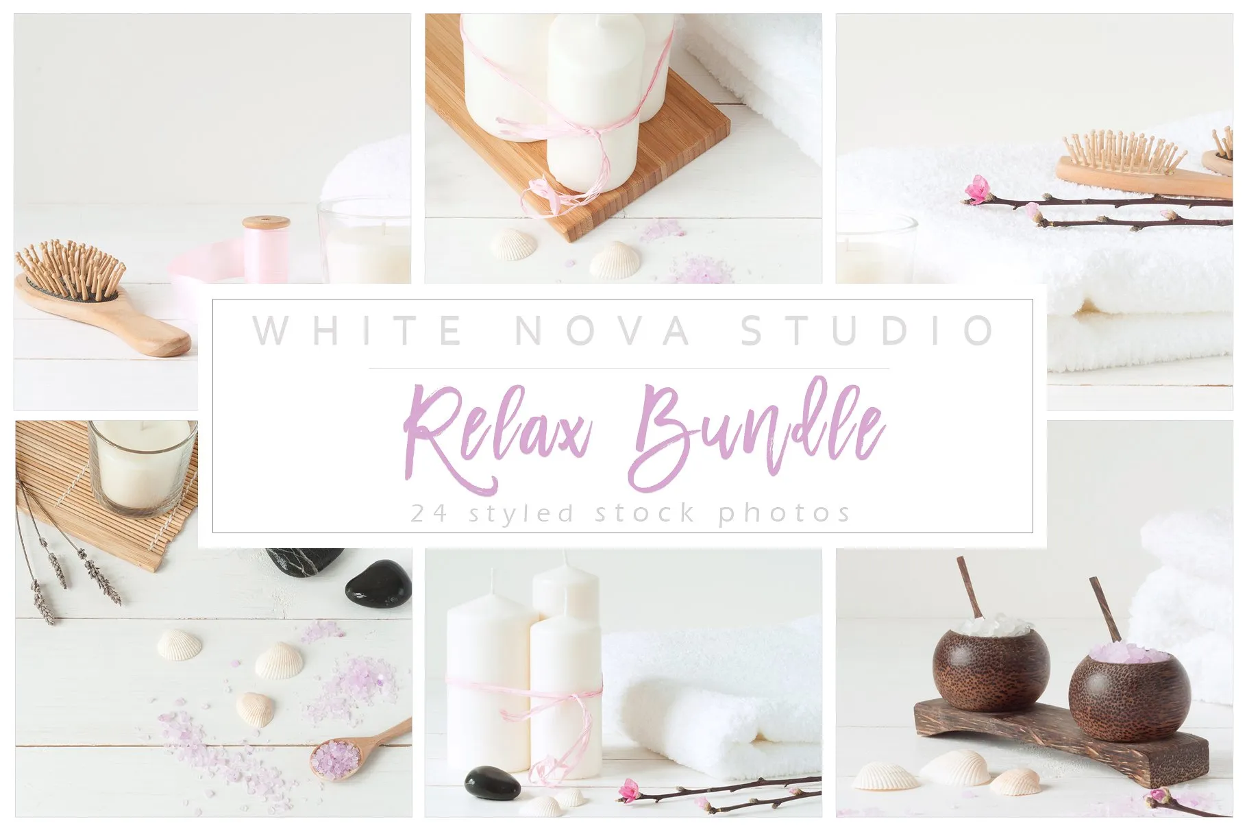 春季休闲生活场景样机模板 Relax Bundle