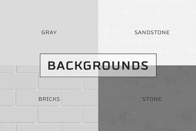 海报设计张贴效果预览样机模板 Poster Mock Up – A/B/C Paper Sizes插图(7)