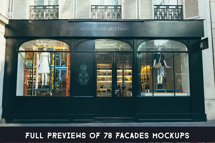 终极欧美街景店铺店招招牌样机大合集[2.63GB] The Ultima Facades Collection插图(3)