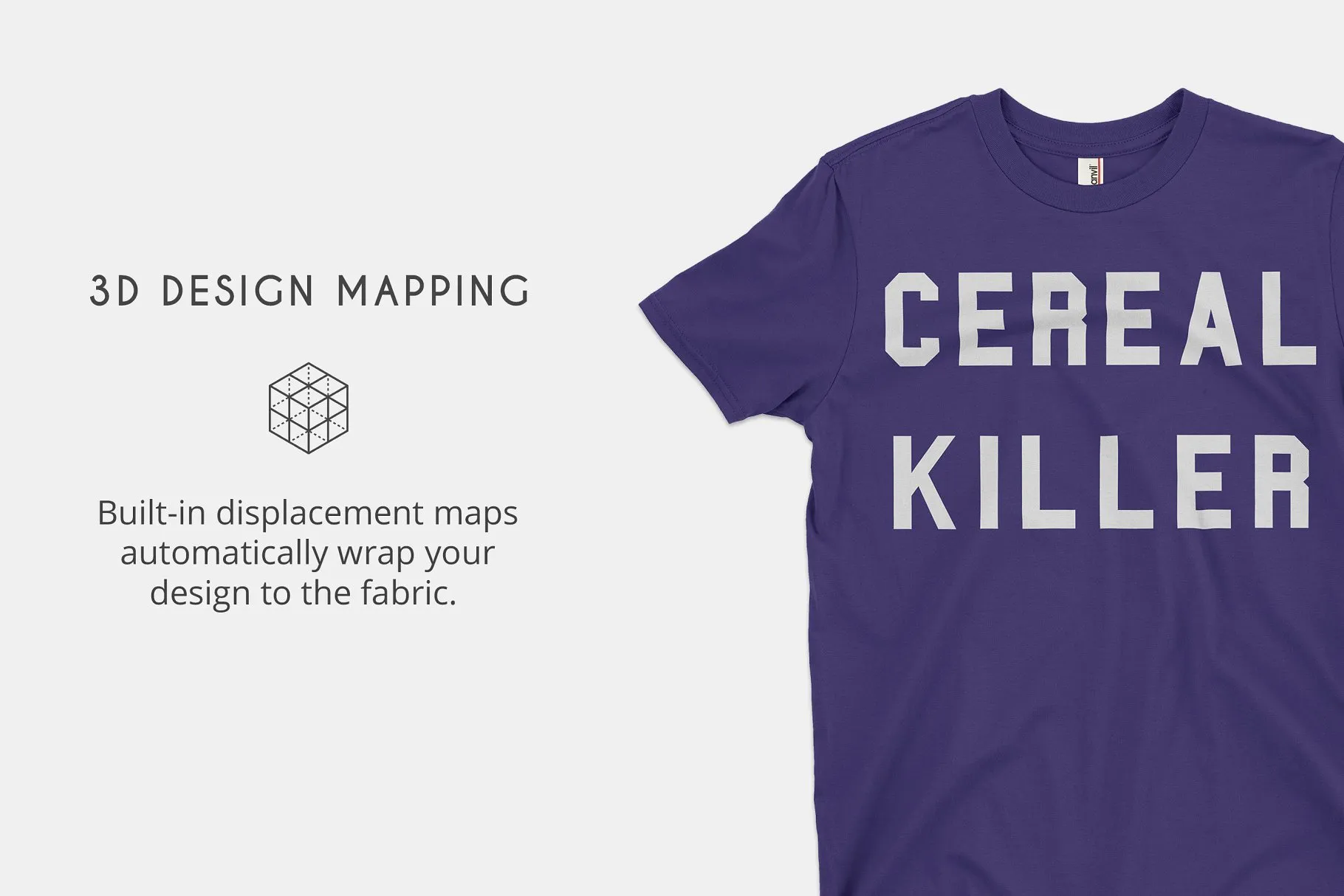 圆领纯棉T恤样机 Anvil 980 Fashion T-Shirt Mockups插图(1)