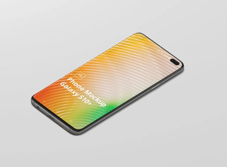 三星Galaxy S10 Plus手机APP UI样机展示模型mockups插图(13)