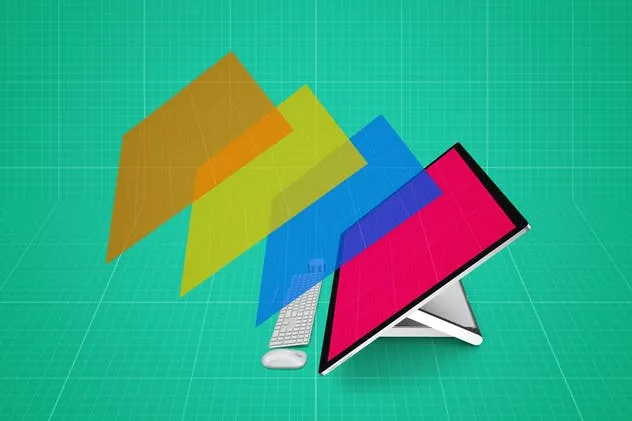 微软一体机电脑样机模板 Surface Studio Mockup V.2插图(9)