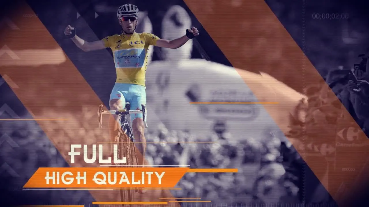 丰富多彩的体育视频宣传像素设计精选AE模板