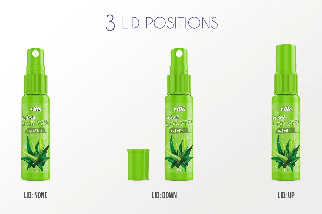 保湿喷雾瓶外观设计样机模板[10ml规格] Spray Bottle Mockup v. 10ml-A插图(3)