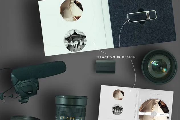 DSLR拍照/摄像场景样机 DSLR Photo / Video Mock Up Creator插图(2)