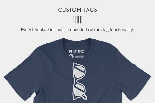 4K逼真时尚纯色T恤服装样机 Bella Canvas 3001 Mockups插图(3)