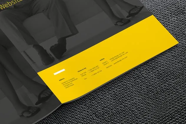 A4规格高端杂志样机模板 A4 Magazine Mock-up插图(13)