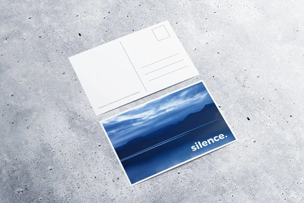 A6传单/明信片/邀请函样机模板 A6 Flyer / Postcard / Invitation MockUp